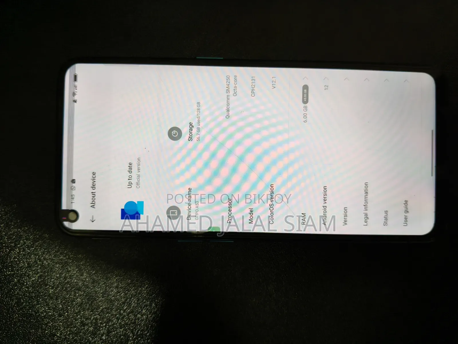 Oppo A53 128 GB Blue