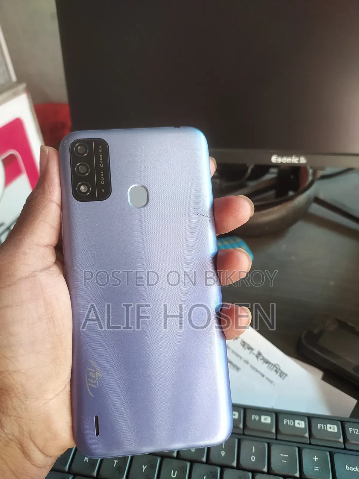 Itel A48 32 GB Purple