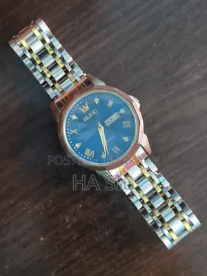 Olevs Quartz Silver Color Watch