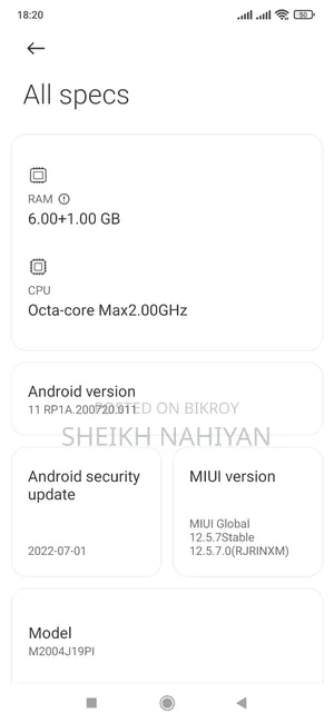 Xiaomi Poco M2 64 GB Blue