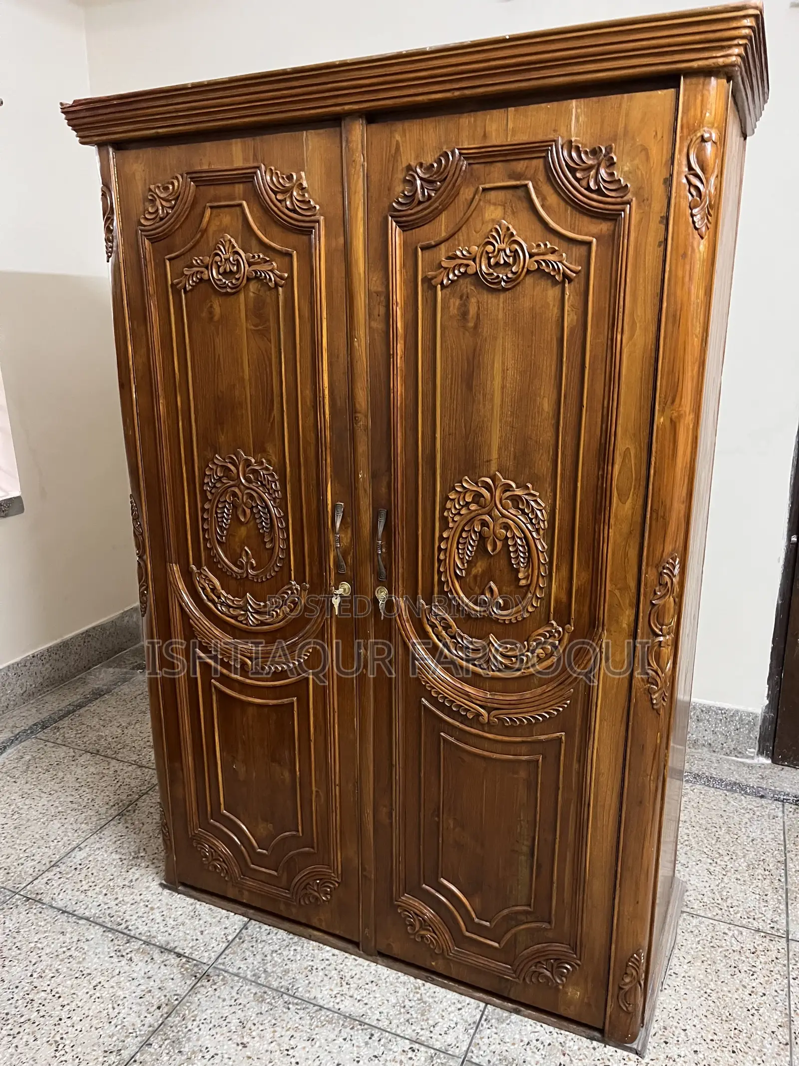 Teak Wood Wardrobe
