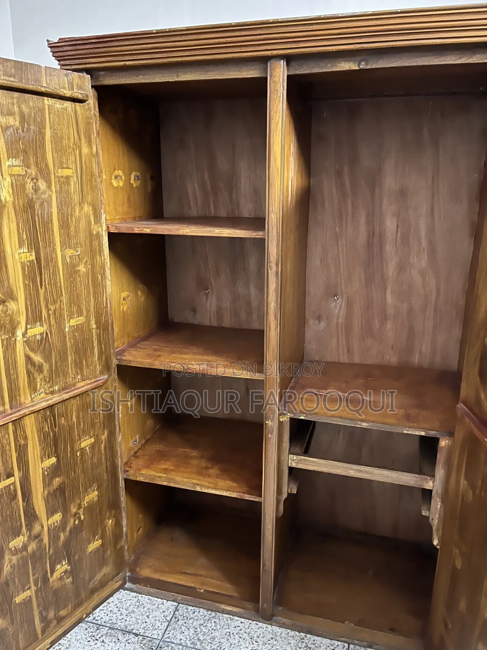 Teak Wood Wardrobe