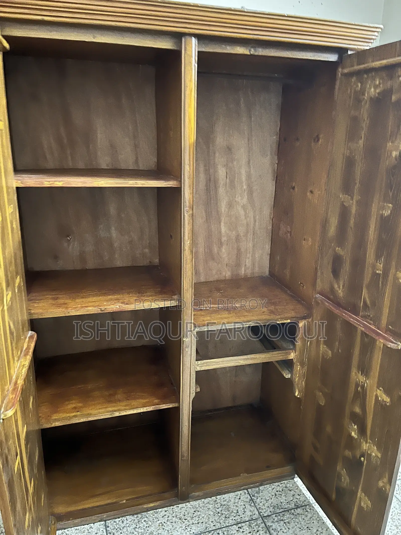 Teak Wood Wardrobe