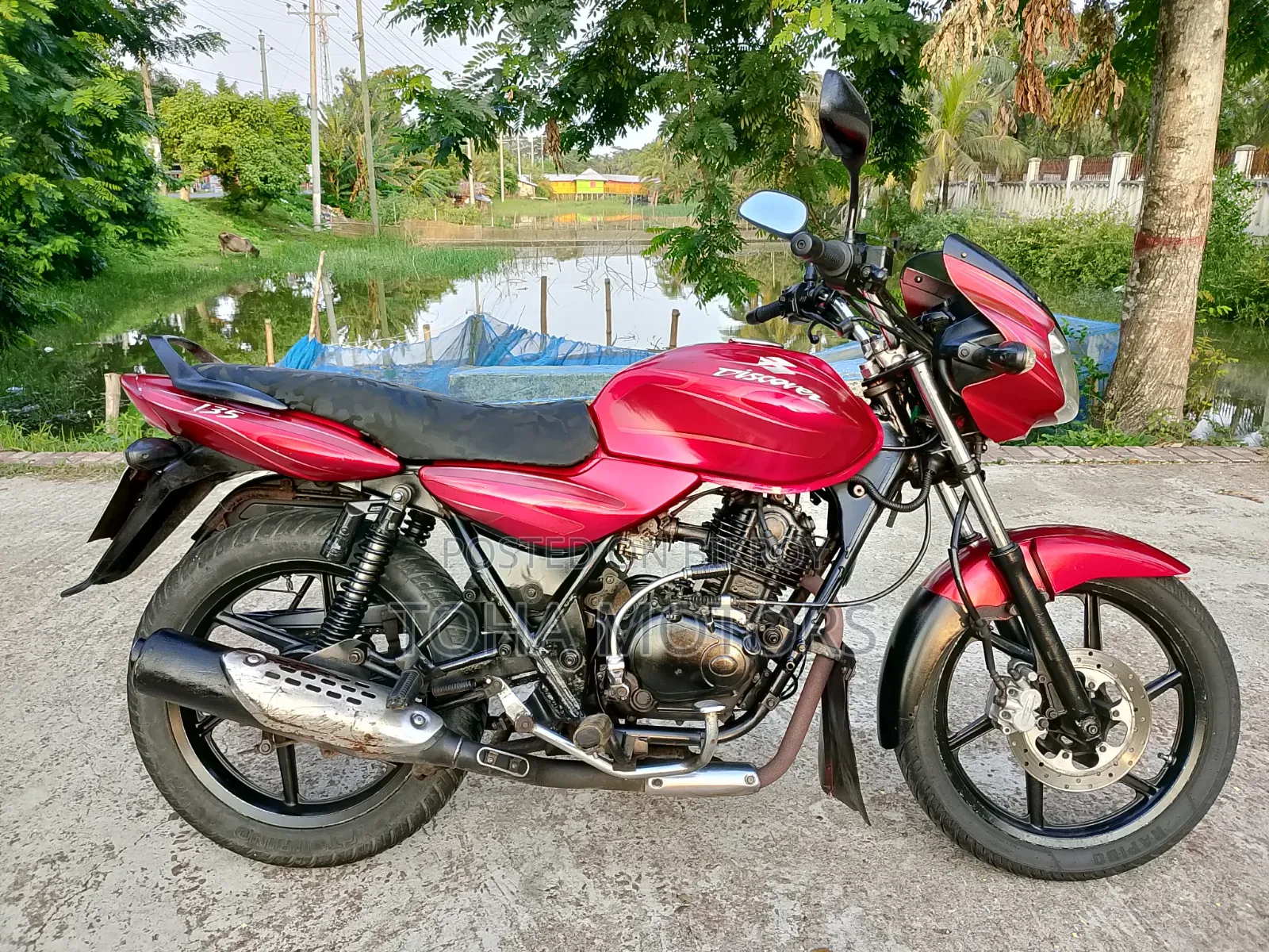 Bajaj Discover 135 2009 Red