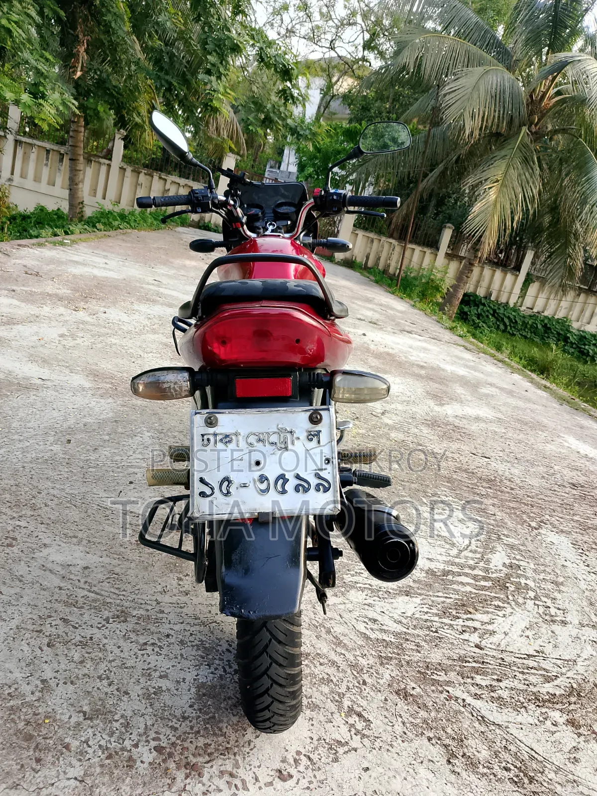 Bajaj Discover 135 2009 Red