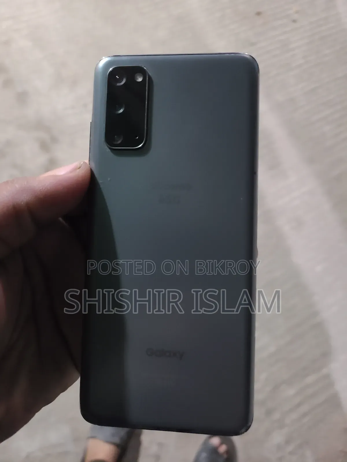 স্যামসাং গ্যালাক্সি এস২০ ১২৮ জিবি কালো