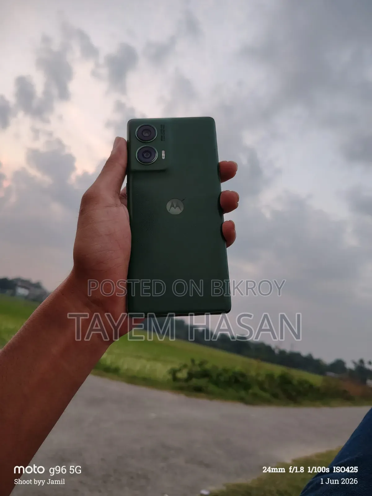 Motorola G96 128 GB Green