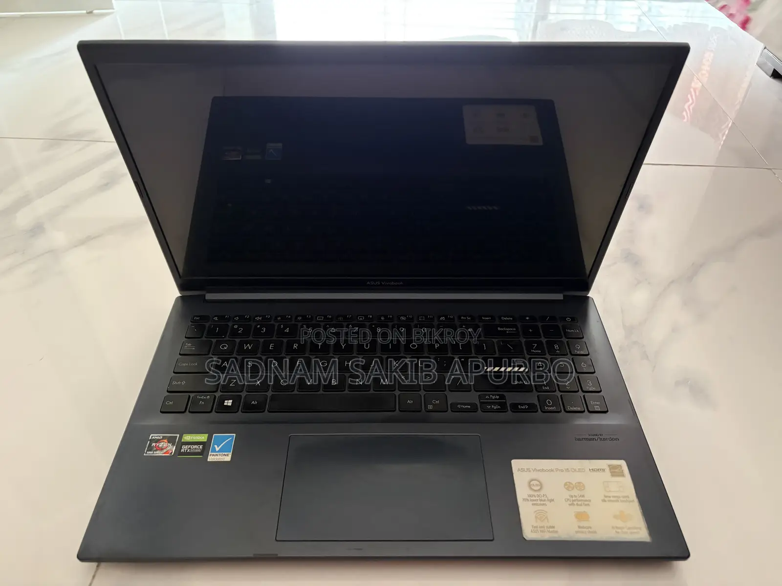 Laptop Asus VivoBook Pro 15 N580VD 16GB AMD Ryzen 7 SSD 512GB