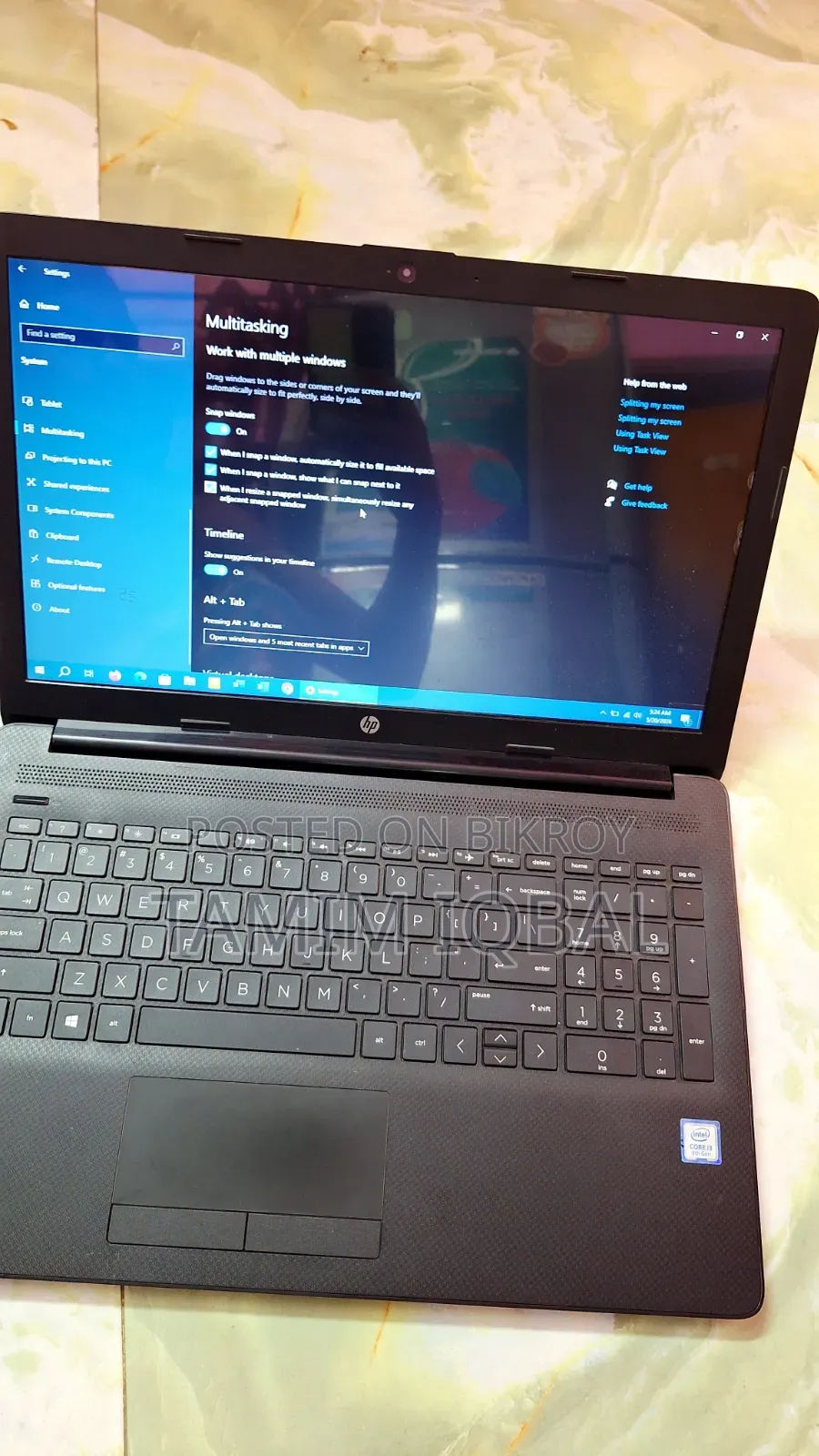 Laptop HP 15 4GB Intel Core i3 HDD+SSD 1T