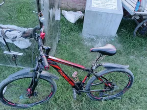 Bicycle full body is fresh.