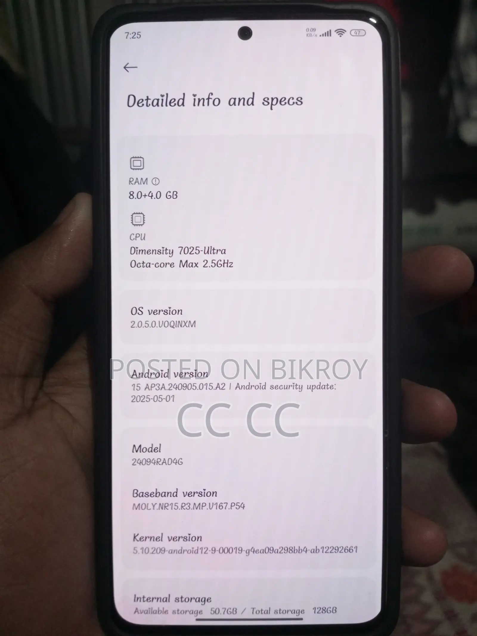 Xiaomi Redmi Note 14 5G 256 GB White