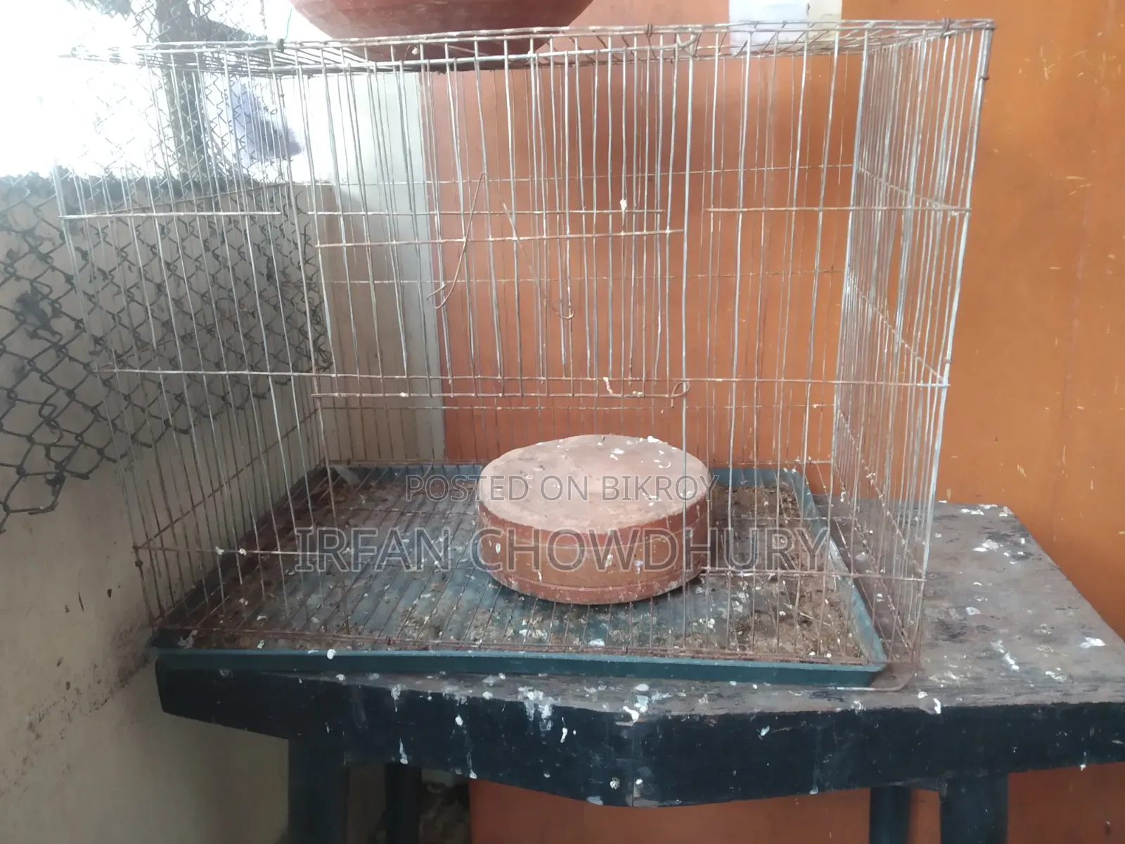 3 Piece Cage. 2 pieces have 18/24 partitions. 1 piece is 16/20, 18/12. Including tray.