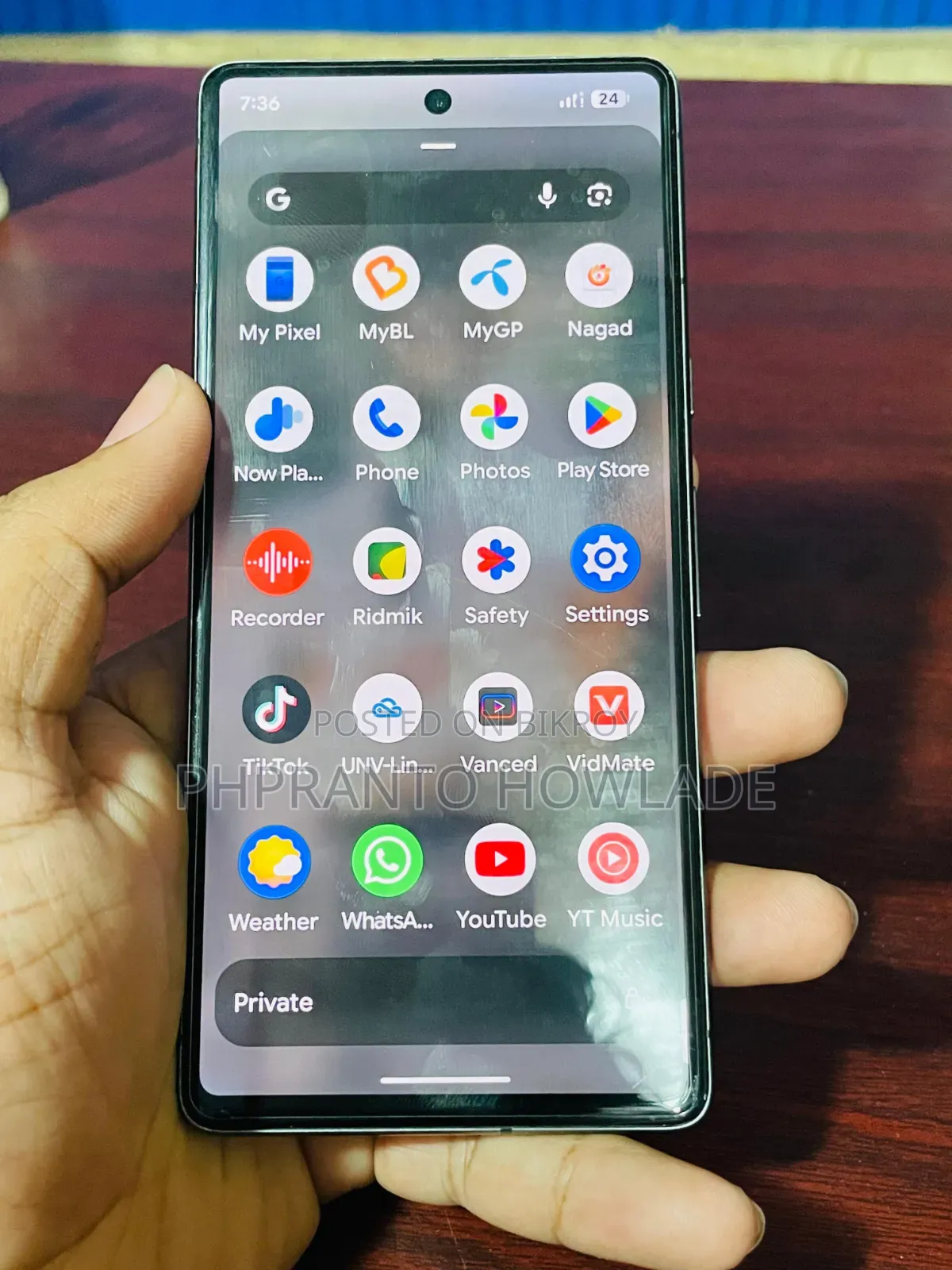Google Pixel 7 128 GB Black