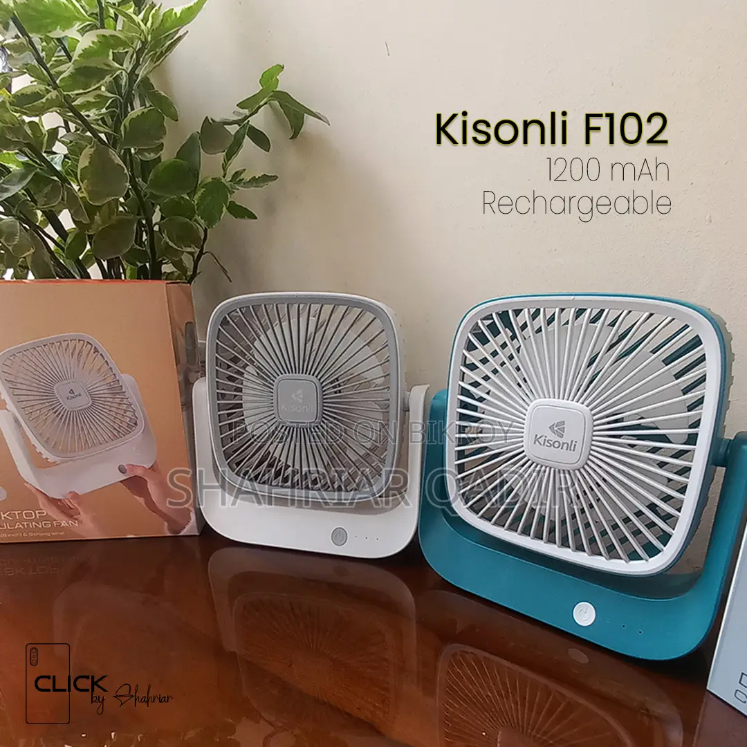 Desktop Mini Rechargeable Fan