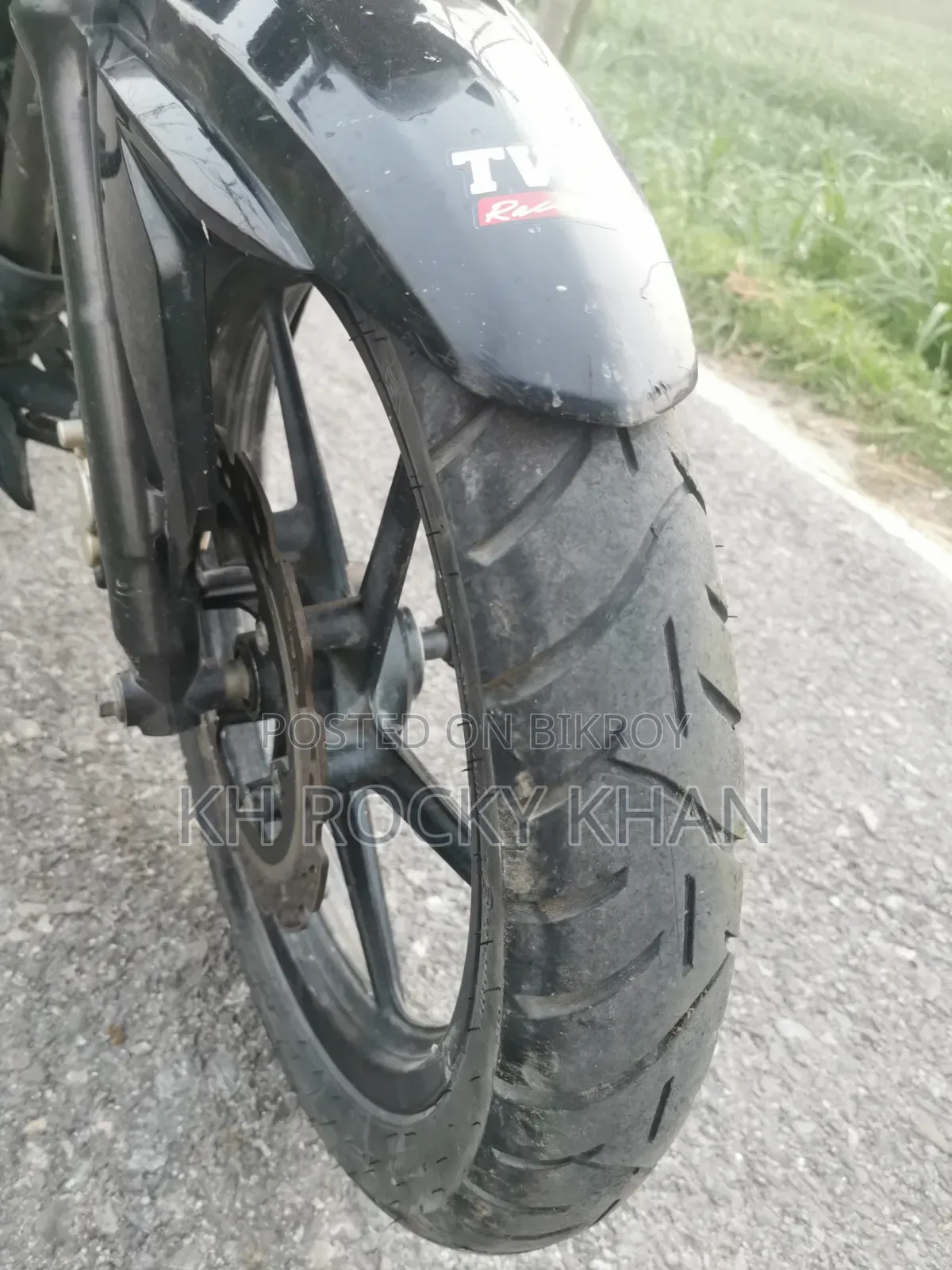 TVS Apache 160 4V 2020 Black