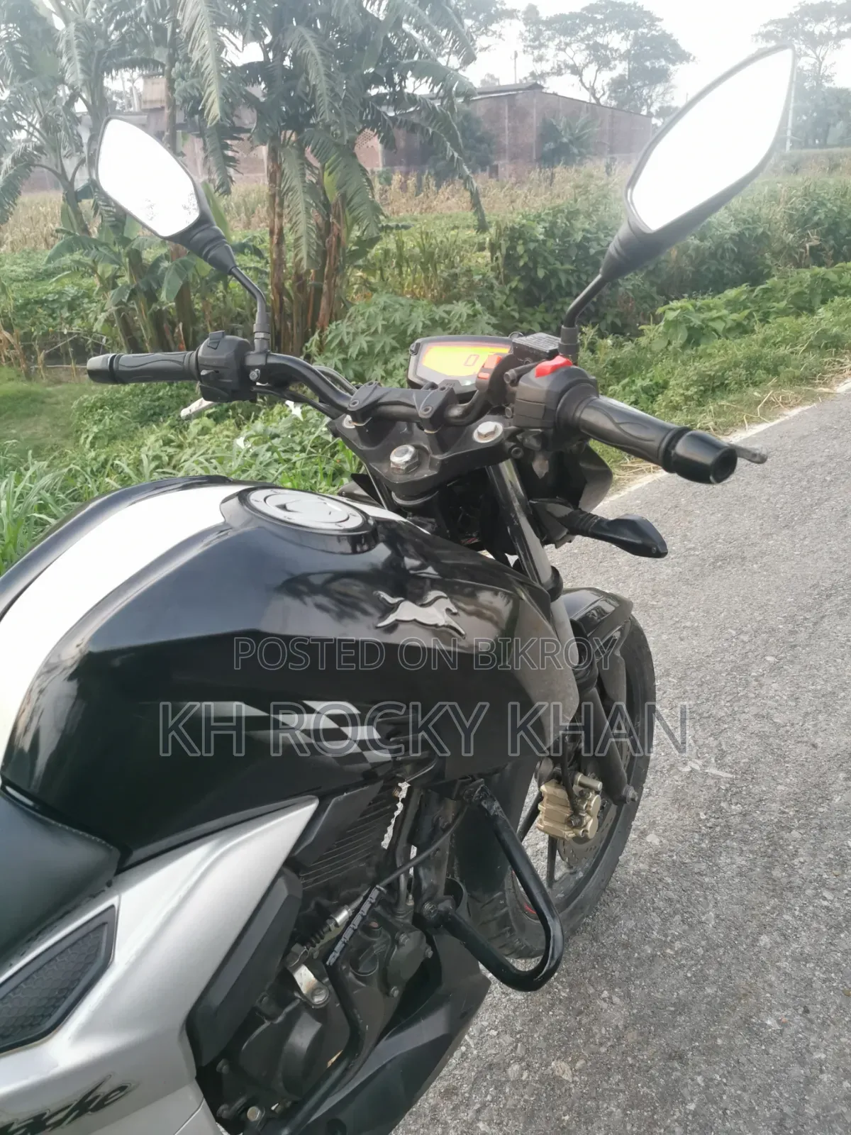 TVS Apache 160 4V 2020 Black
