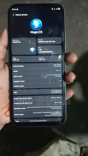অনার এক্স৬সি ১২৮ জিবি