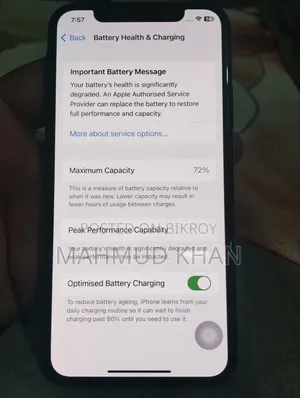 Apple iPhone X 64 GB Black
