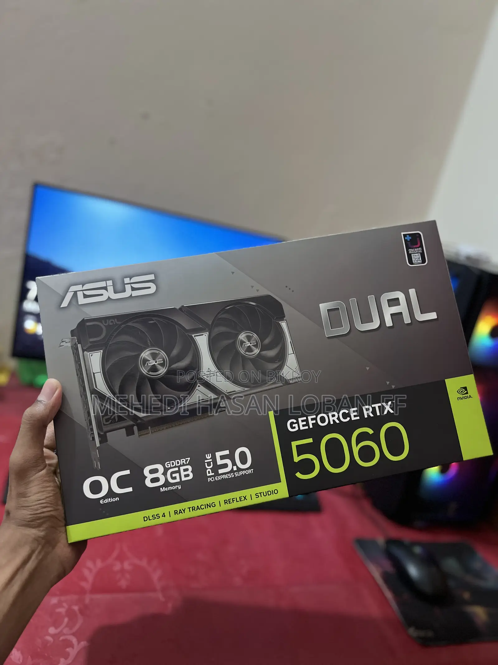 Asus RTX 5060 8gb Oc Edition