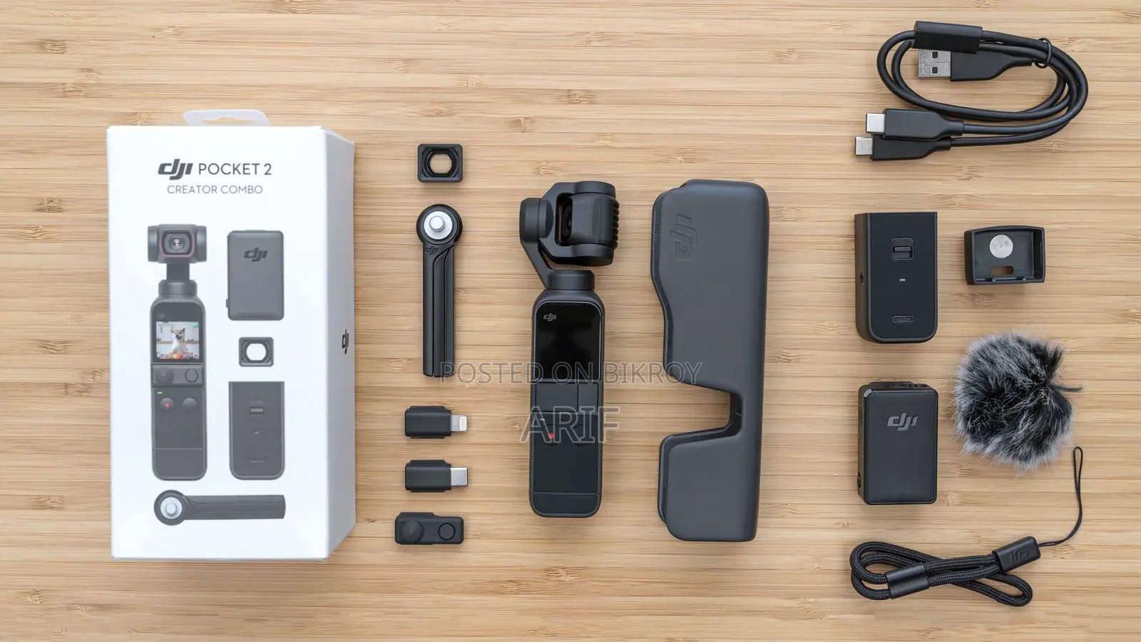 Dji Osmo Pocket-2 Creator Combo 3-Axis Action Camera