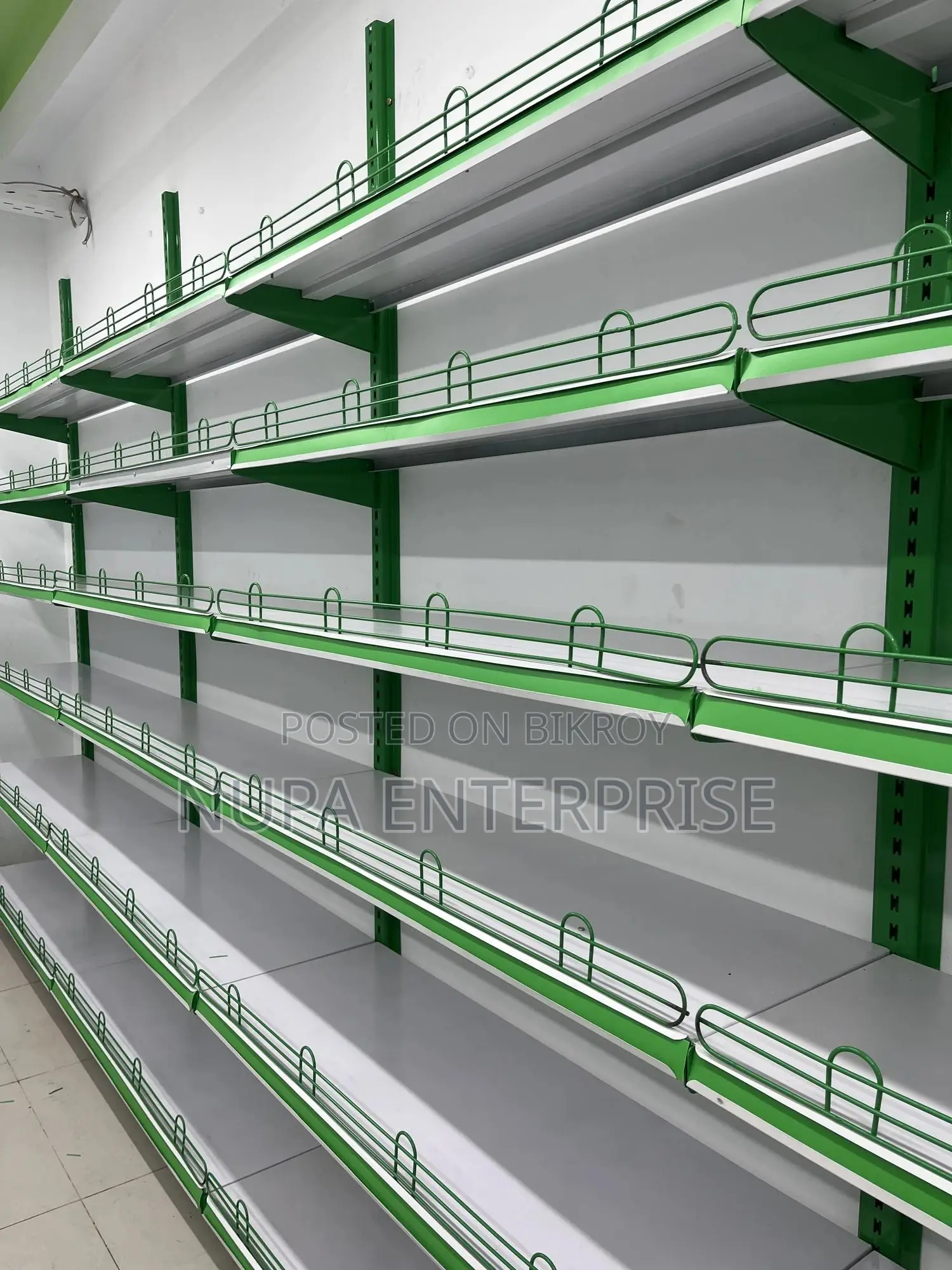 Durable Supermarket Rack (Wall Mount)