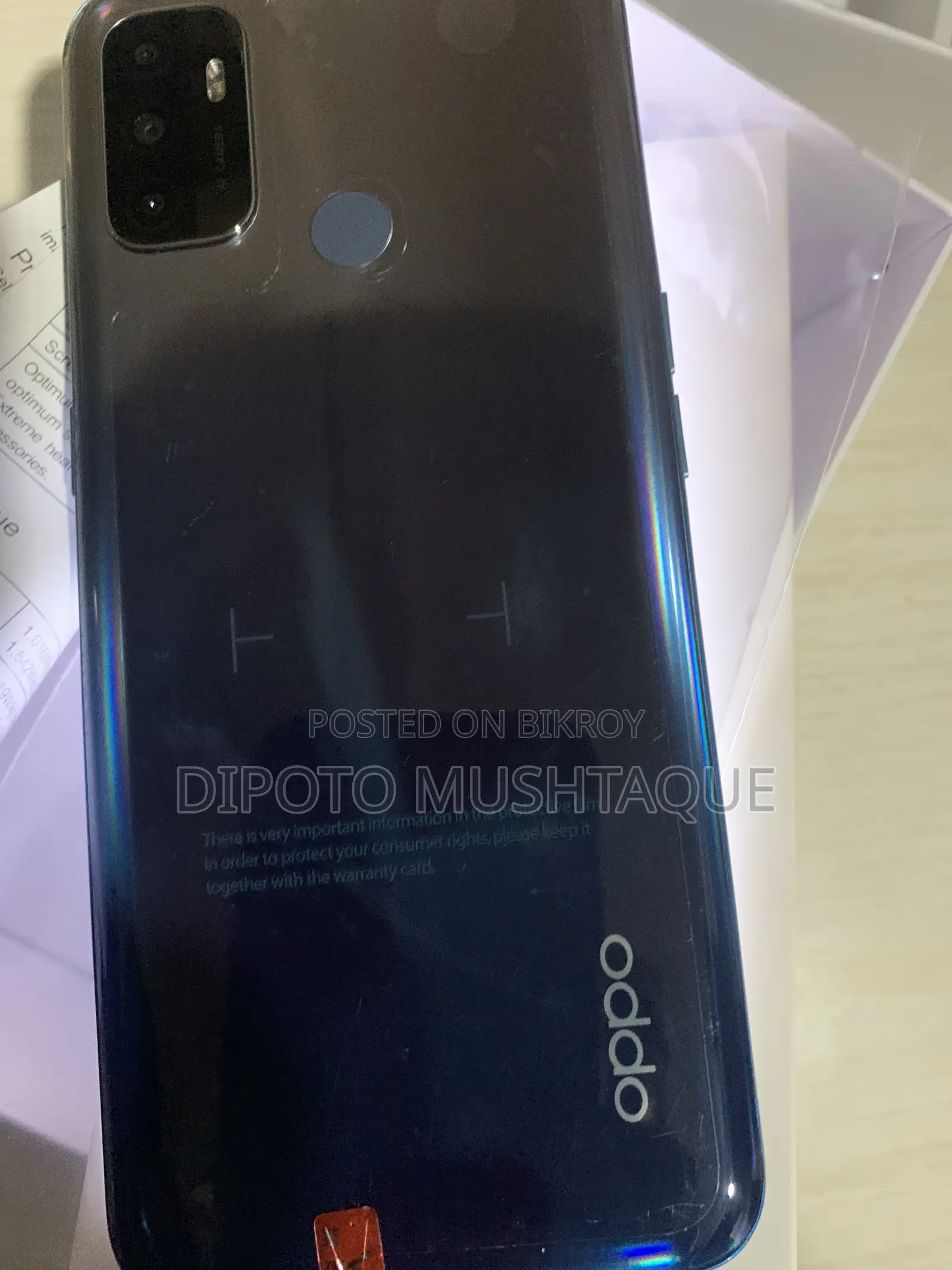New Oppo A53 128 GB Blue