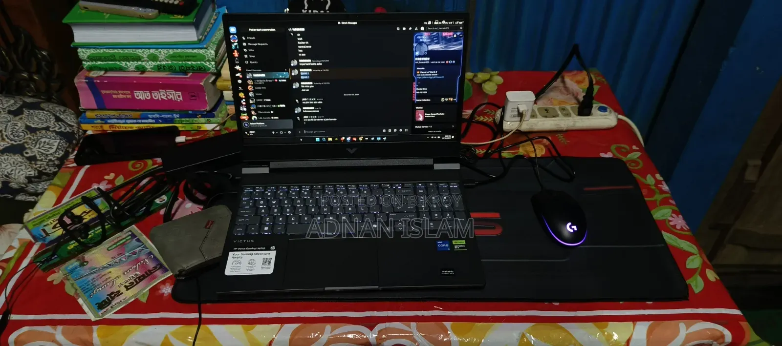 Laptop HP Victus 15 16GB Intel Core I5 SSD 512GB