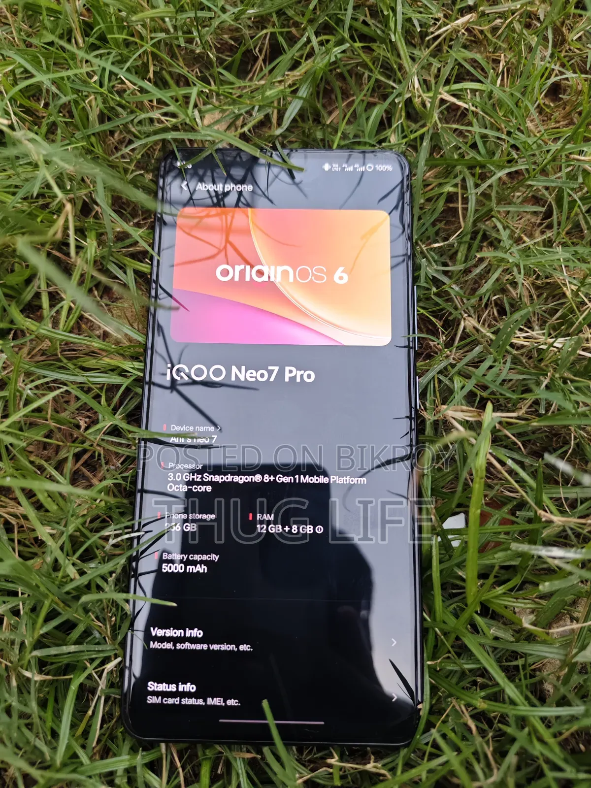 Vivo iQOO Neo 7 Pro 256 GB
