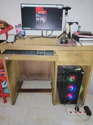 Chair and Wooden Table for Sale