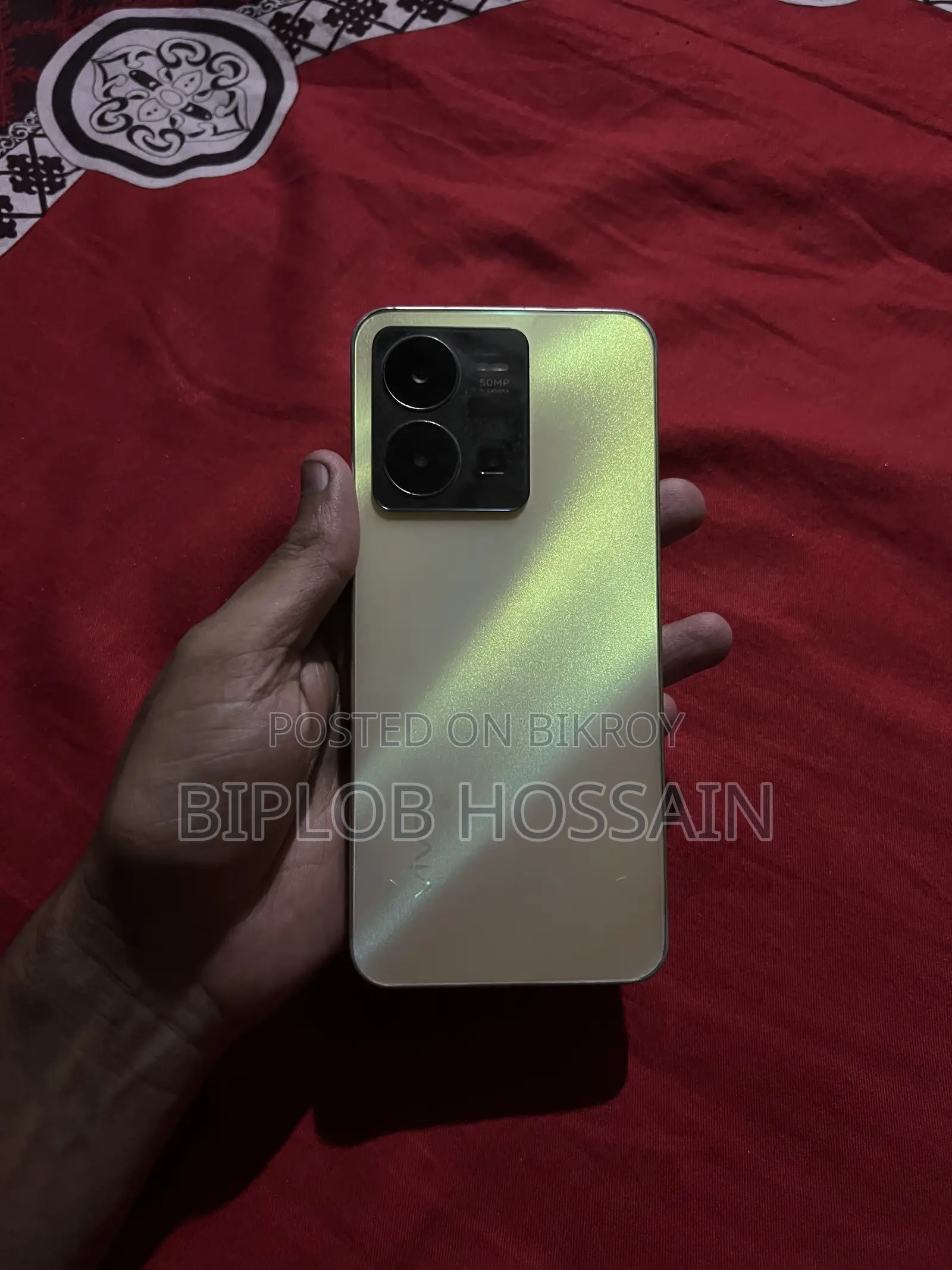 Vivo Y35 128 GB Yellow