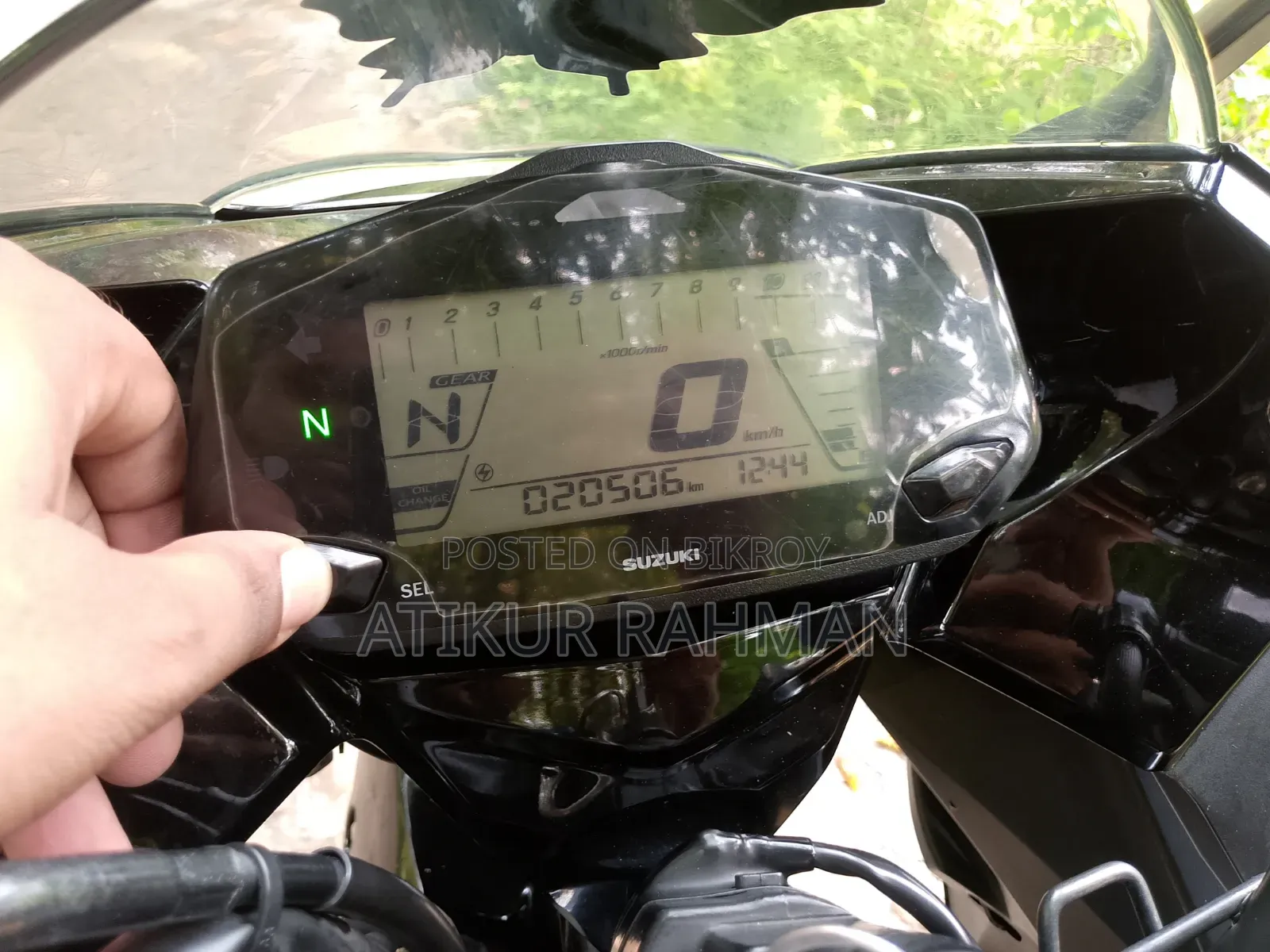 Suzuki Gixxer SF FI 2020 Black