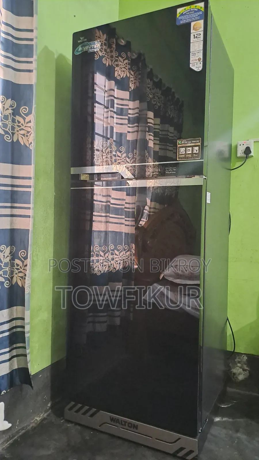 ওয়ালটন ৩৮০ লিটার রেফ্রিজারেটর