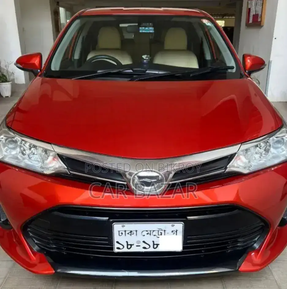 Toyota Corolla Fielder 1.5 Petrol Front-Wheel Drive 2018 Orange