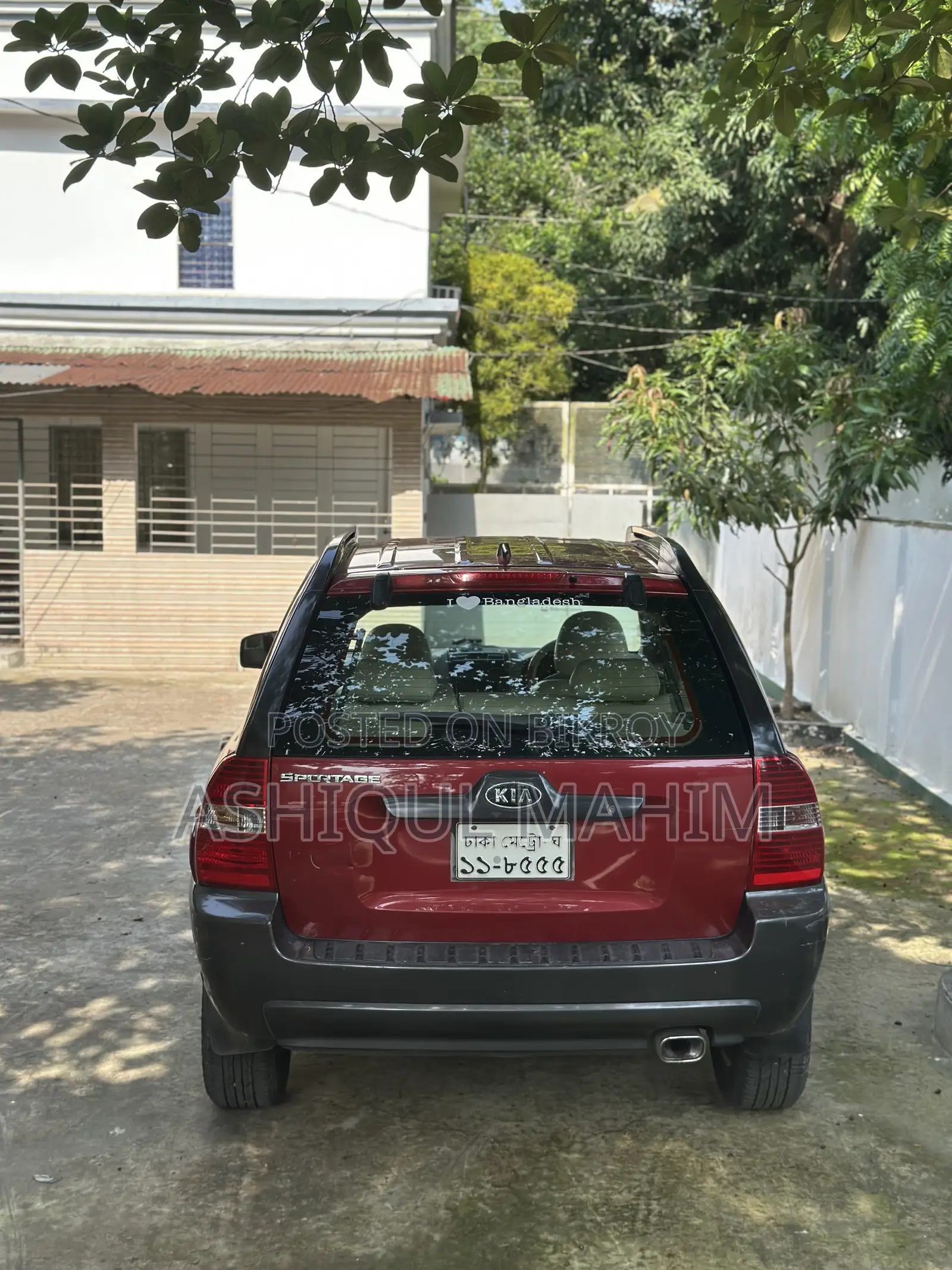 Kia Sportage 2.0 4x4 2007 Red