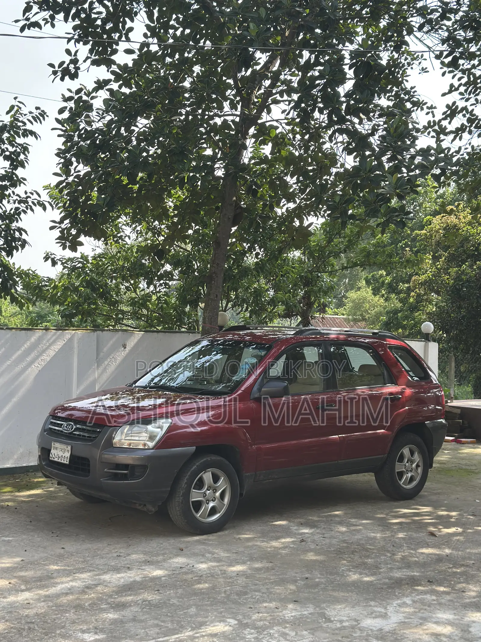 Kia Sportage 2.0 4x4 2007 Red