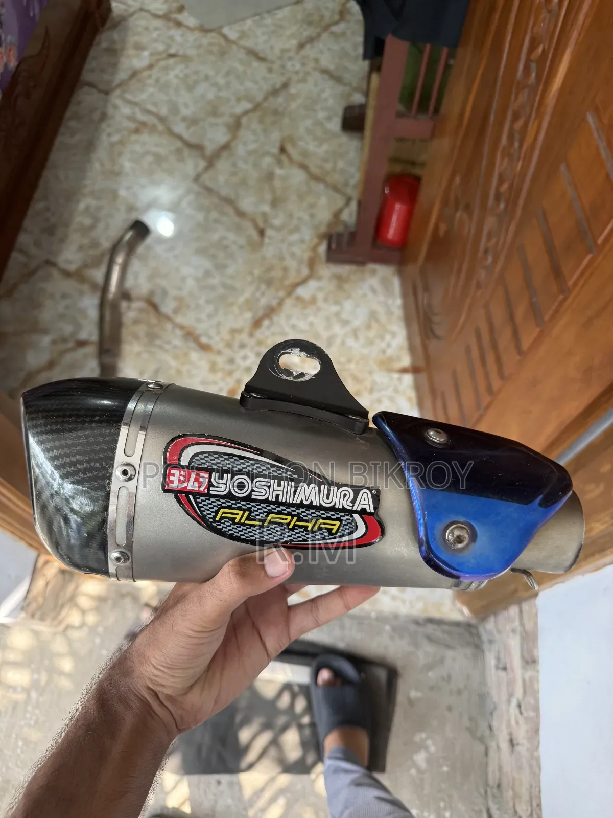 TVS RTR 160 4V Bend Pipe