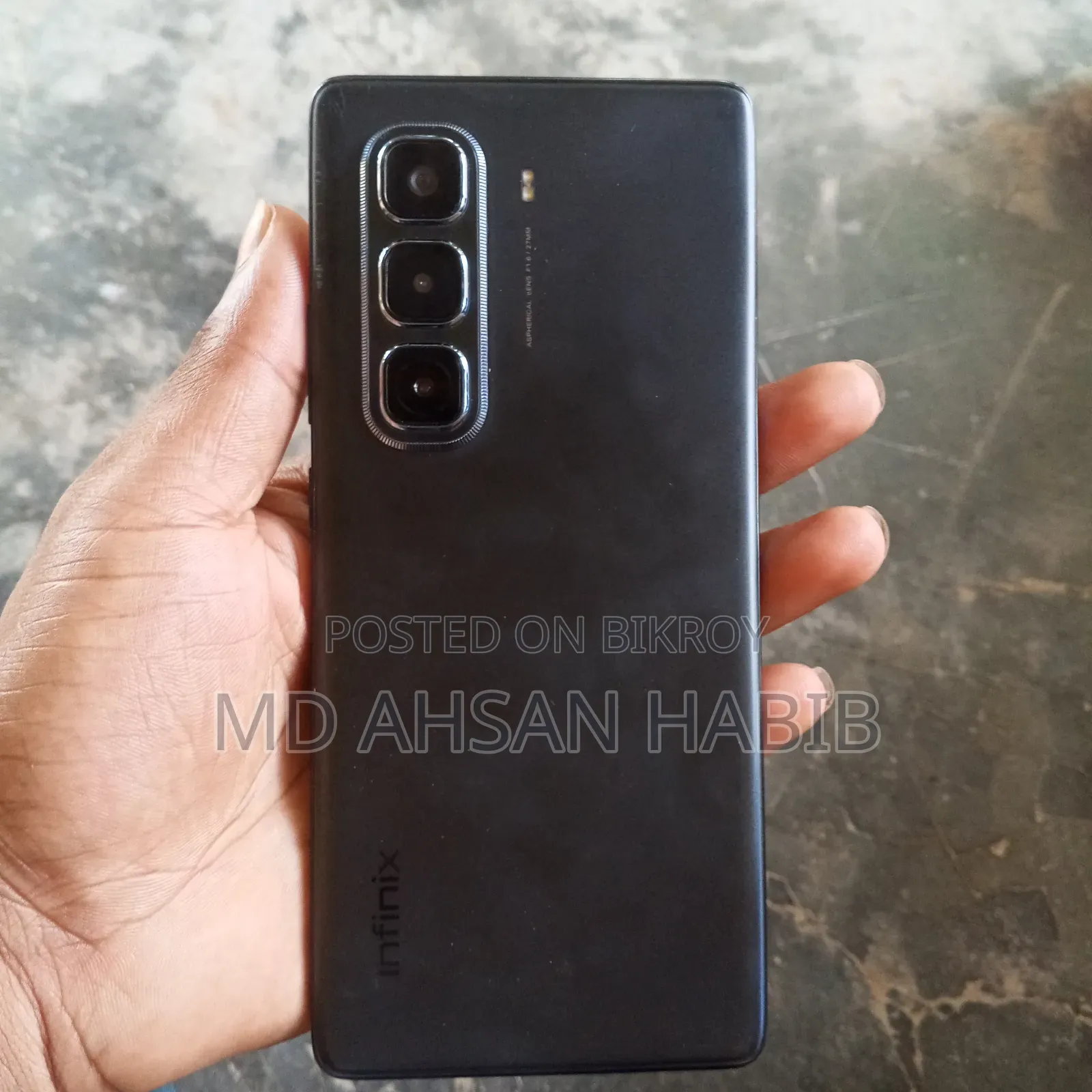 Infinix Hot 50 Pro+ 4G 256 GB Black