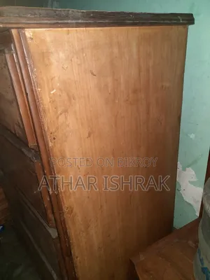 Wooden Wardrobe (4 Shelves)