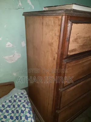Wooden Wardrobe (4 Shelves)