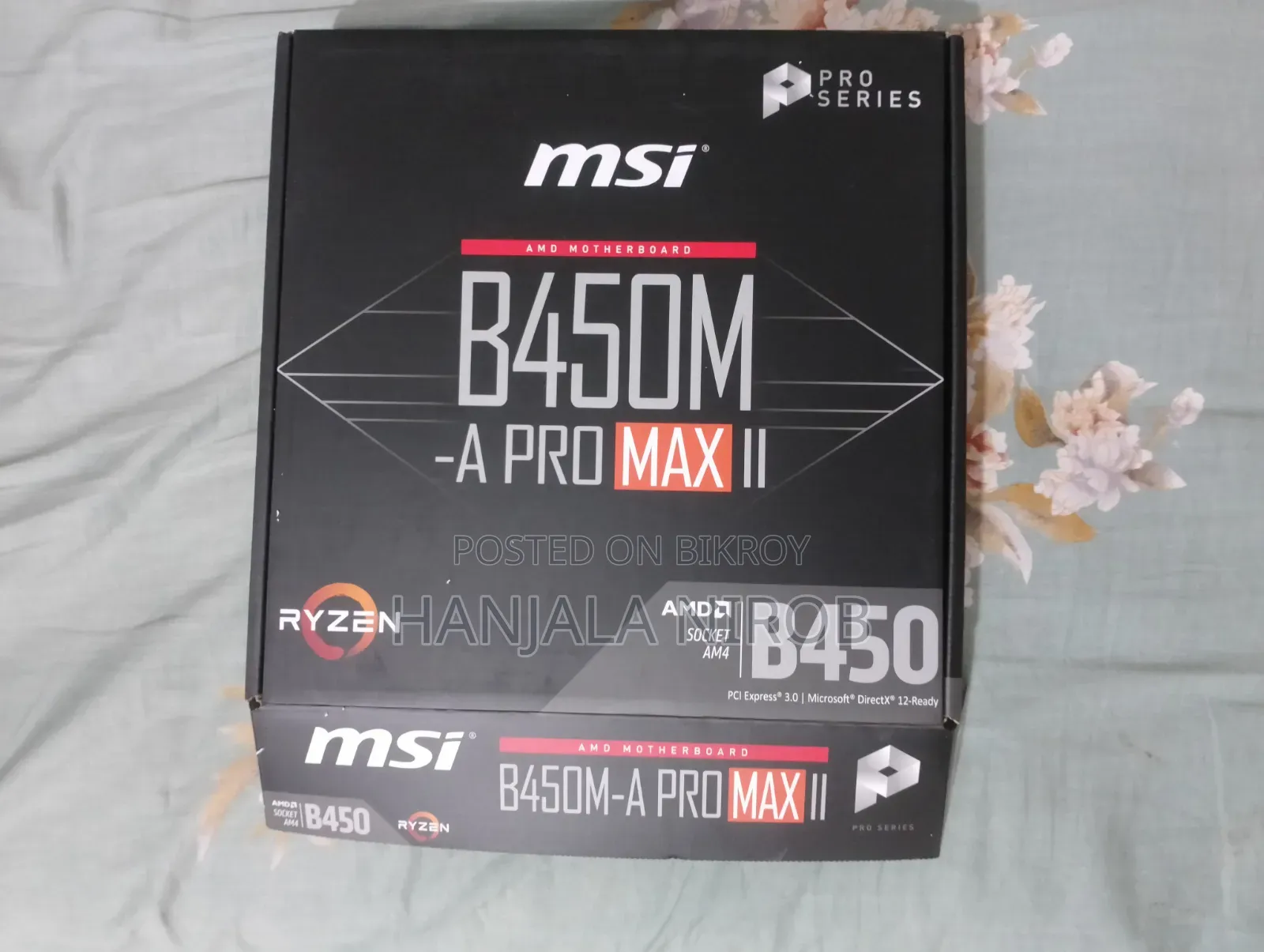 Desktop Computer MSI Model 16GB AMD Ryzen 5 SSD 256GB