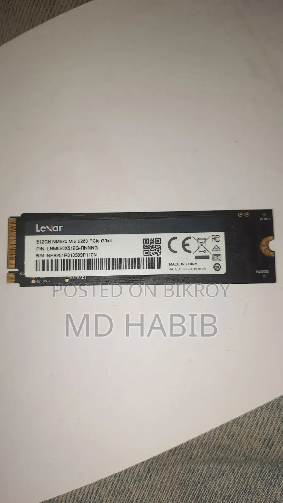 Lexar SSD 512GB M.2