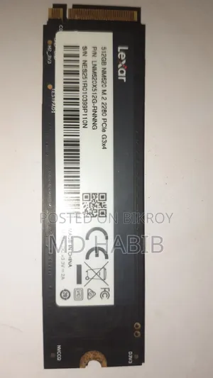 Lexar SSD 512GB M.2