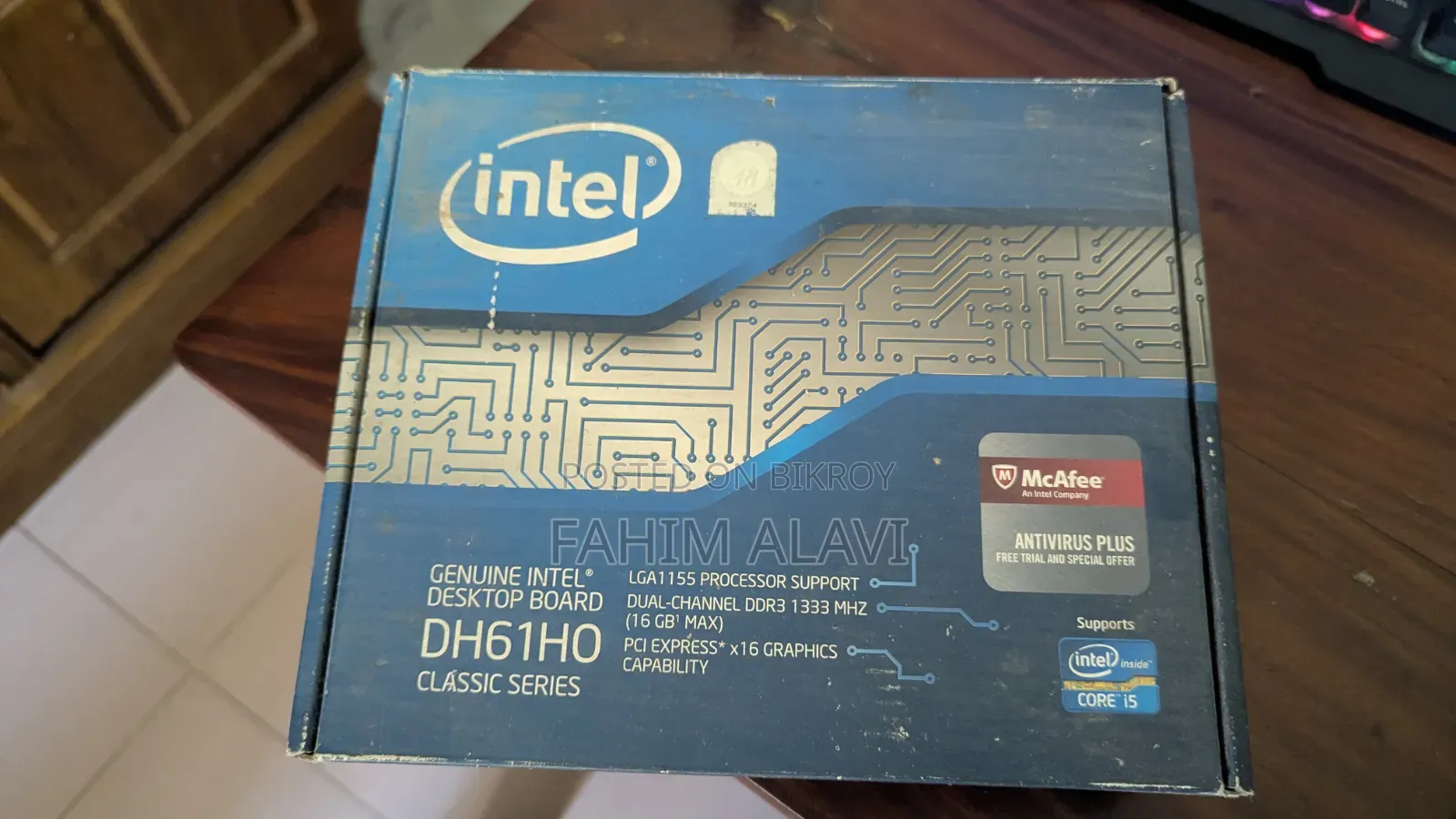 Desktop Computer 8GB Intel HDD+SSD 750GB
