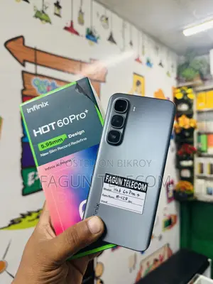 ইনফিনিক্স হট ৬০ প্রো+ ১২৮ জিবি কালো