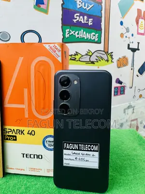 Tecno Spark 40 Pro+ 256 GB Black