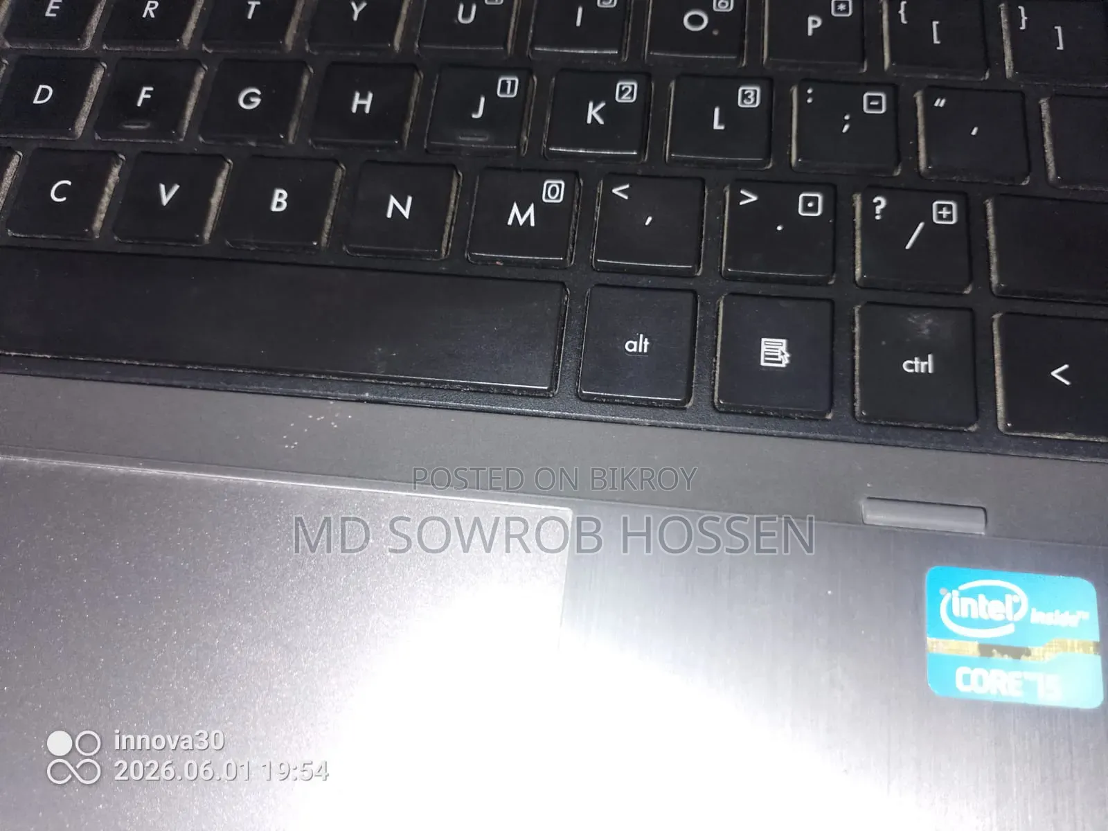 Laptop HP 15 8GB Intel Core I5 SSHD+SSD 140GB