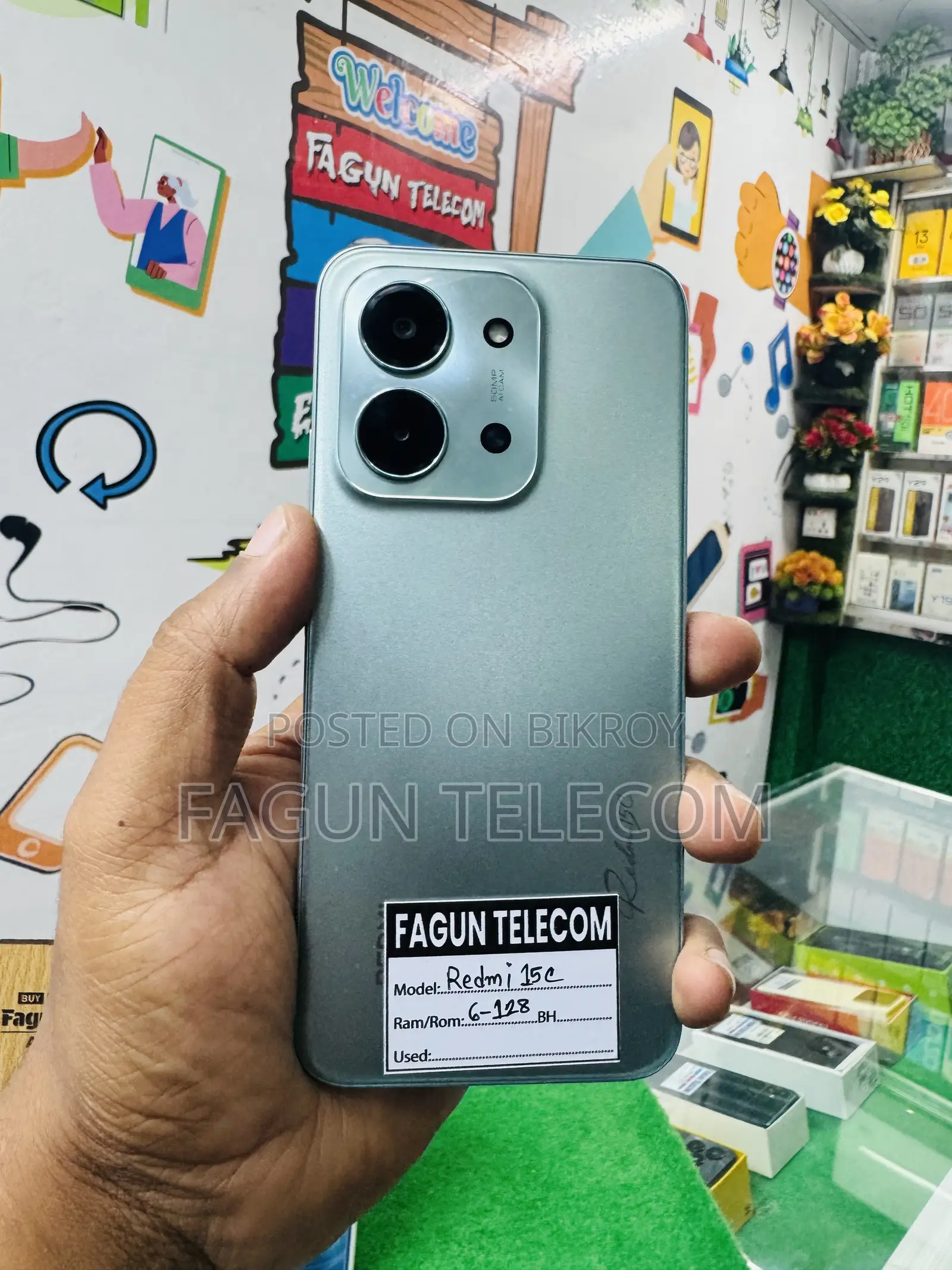 Xiaomi Redmi 15C 4G 128 GB Green