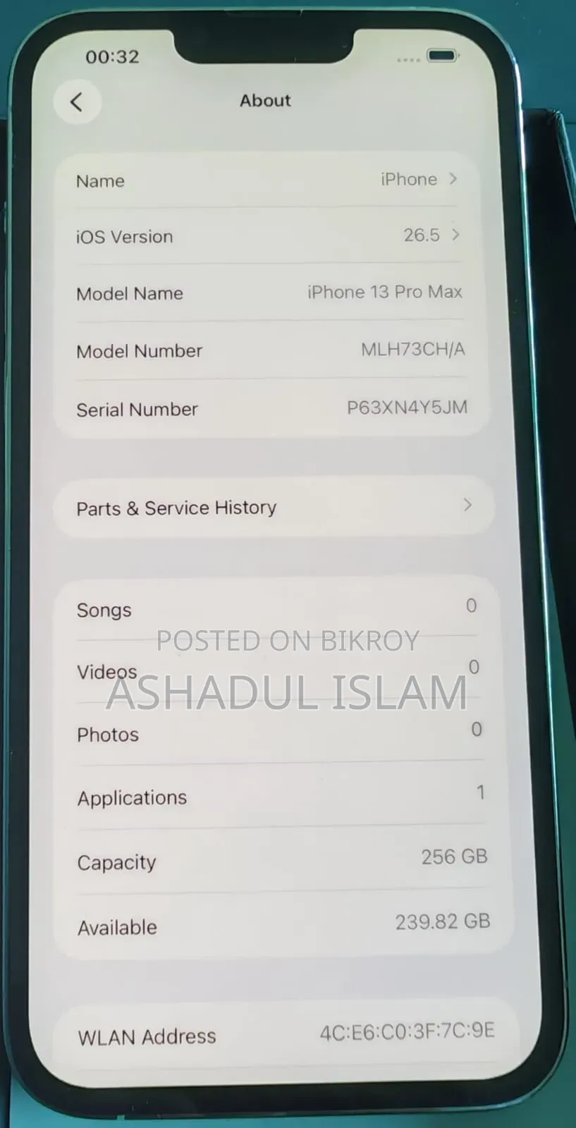 Apple iPhone 13 Pro Max 256 GB