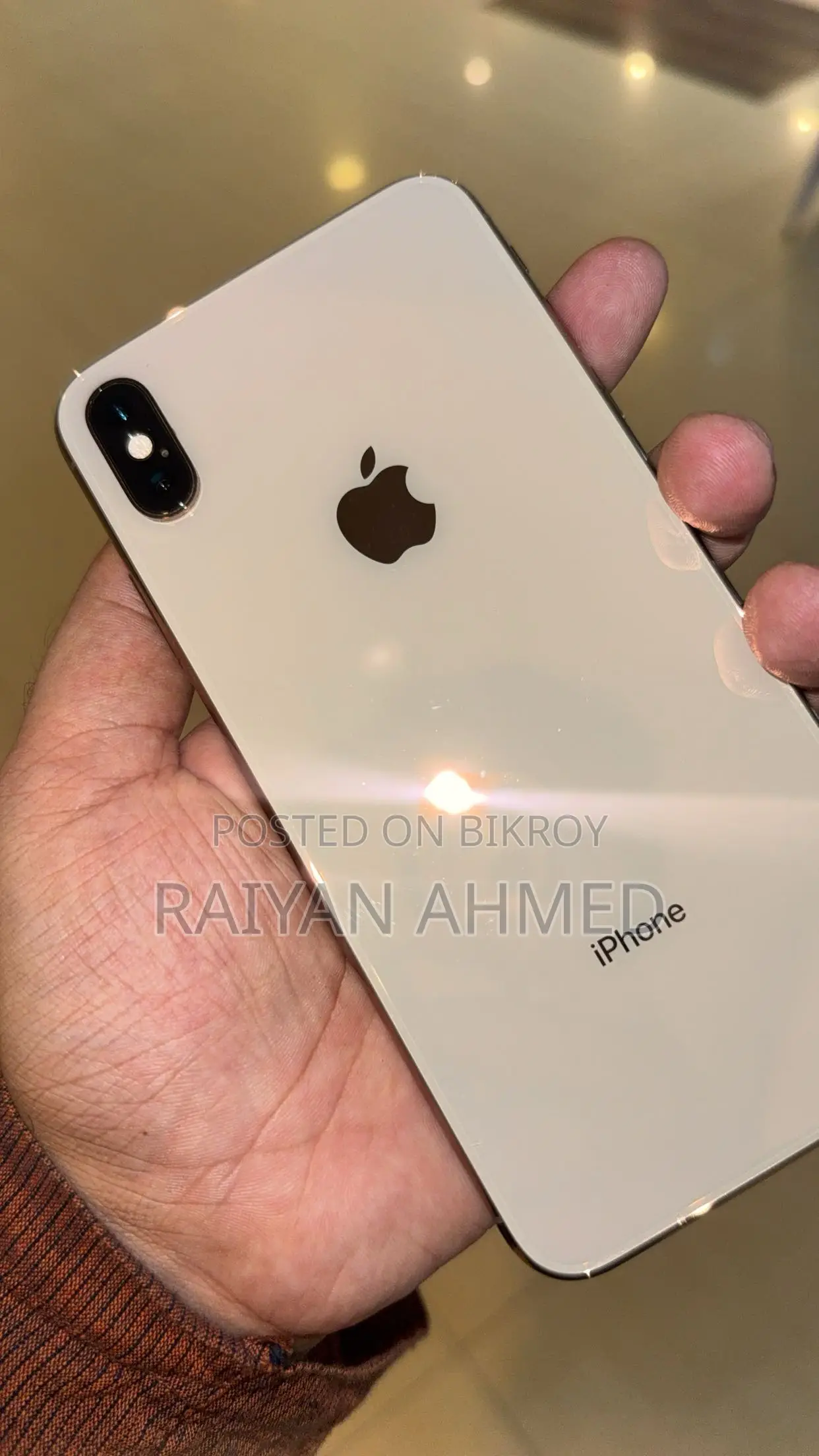 অ্যাপল আইফোন এক্সএস ম্যাক্স ২৫৬ জিবি গোল্ড