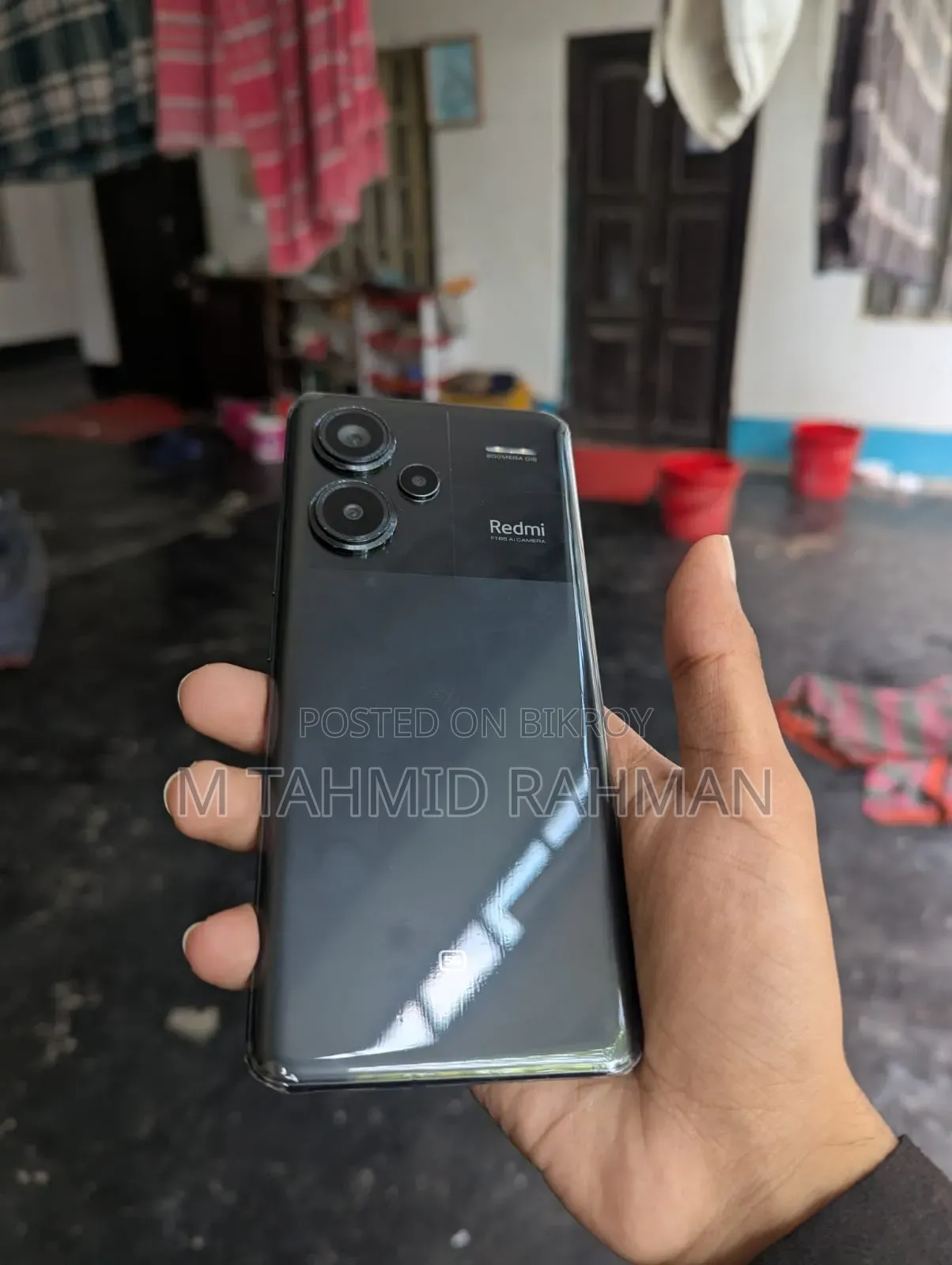 শাওমি রেডমি নোট ১৩ প্রো+ ৫১২ জিবি ব্ল্যাক